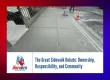 The Great Sidewalk Debate In NYC - Ownership, Responsibility, and Community