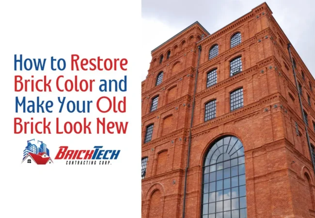 How to Restore Brick Color and Make Your Old Brick Look New