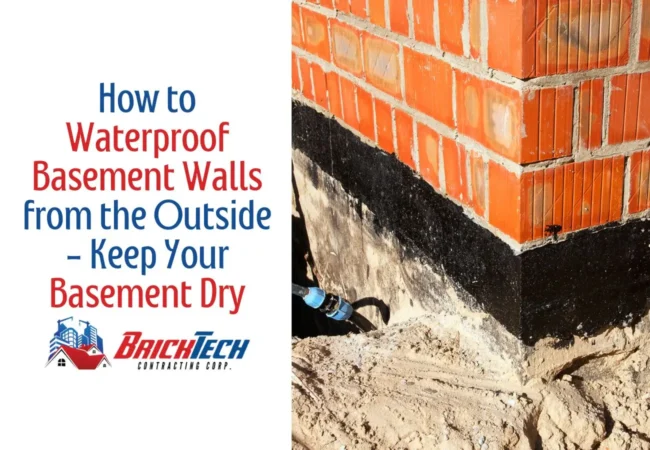 How to Waterproof Basement Walls from the Outside - Keep Your Basement Dry