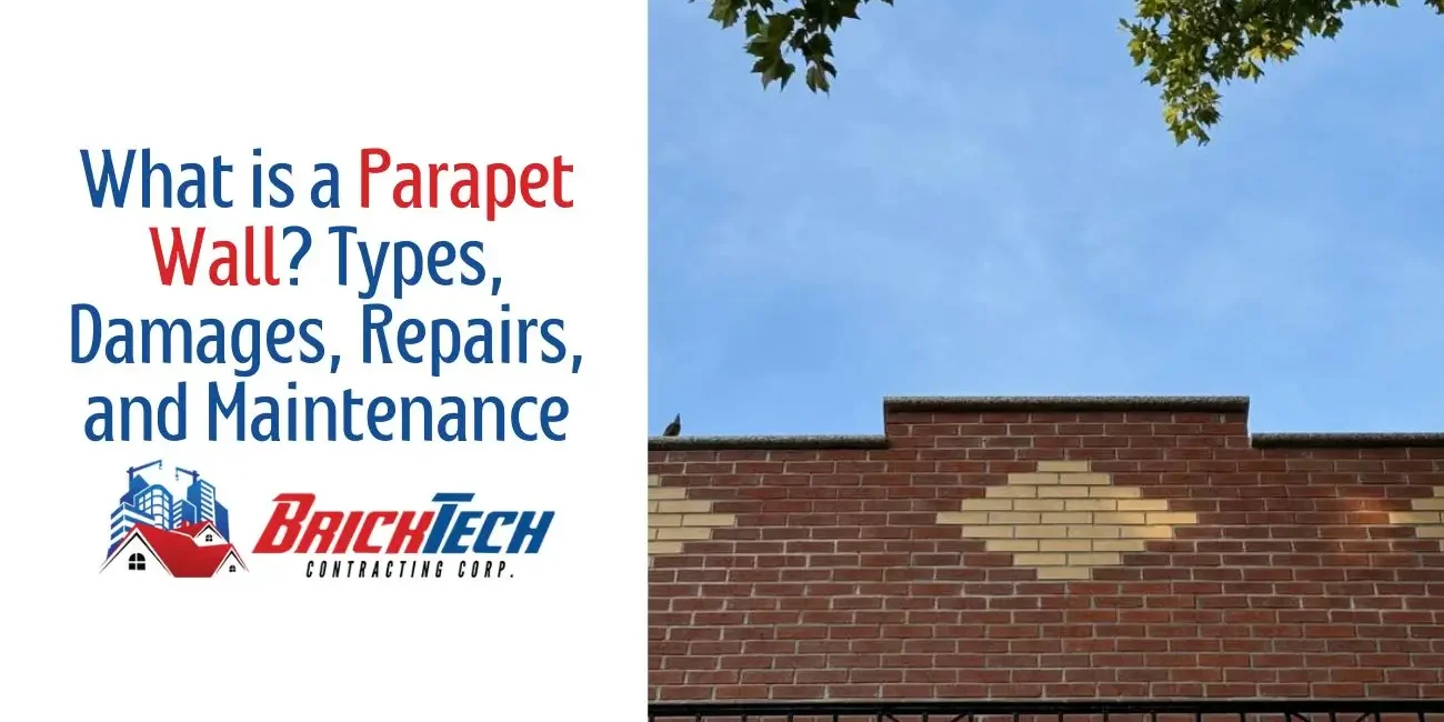 What is a Parapet Wall Types, Damages, Repairs, and Maintenance