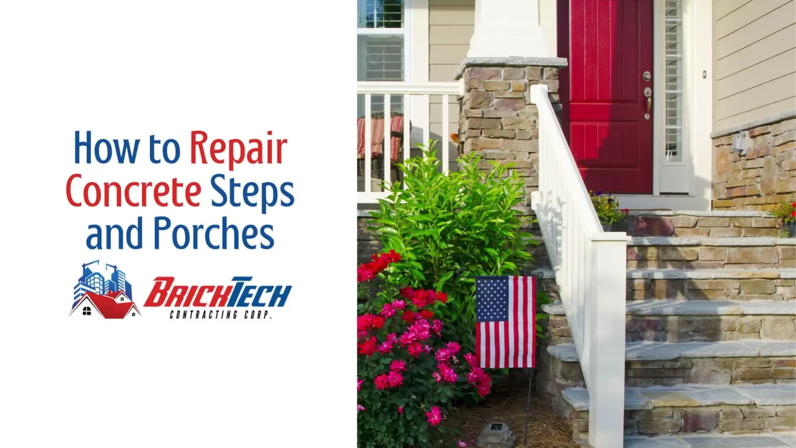 How to Repair Concrete Steps and Porches