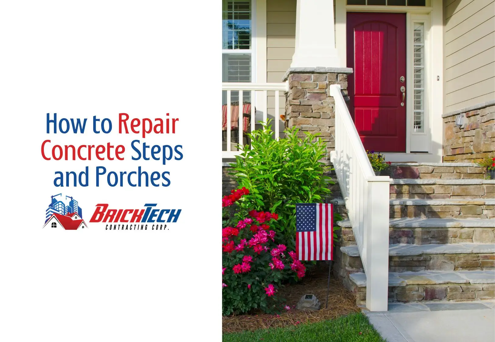 How to Repair Concrete Steps and Porches