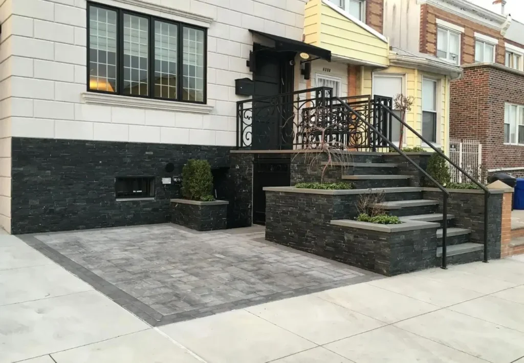 Stoops and porches project done by Brick Tech Contracting Corp in Brooklyn, NY