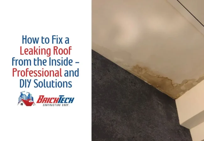 How to Fix a Leaking Roof from the Inside