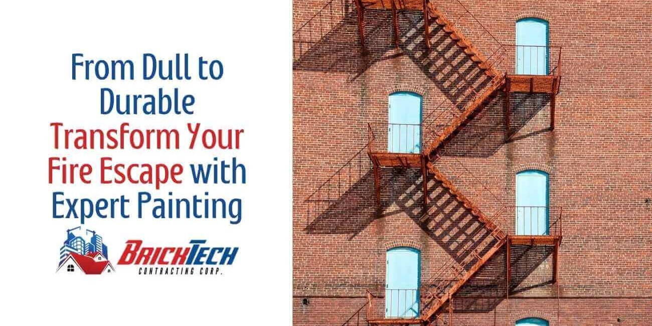 From Dull to Durable Transform Your Fire Escape with Expert Painting in NYC