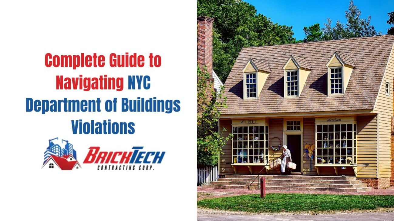 Complete Guide to Navigating NYC Department of Buildings ViolationsComplete Guide to Navigating NYC Department of Buildings Violations