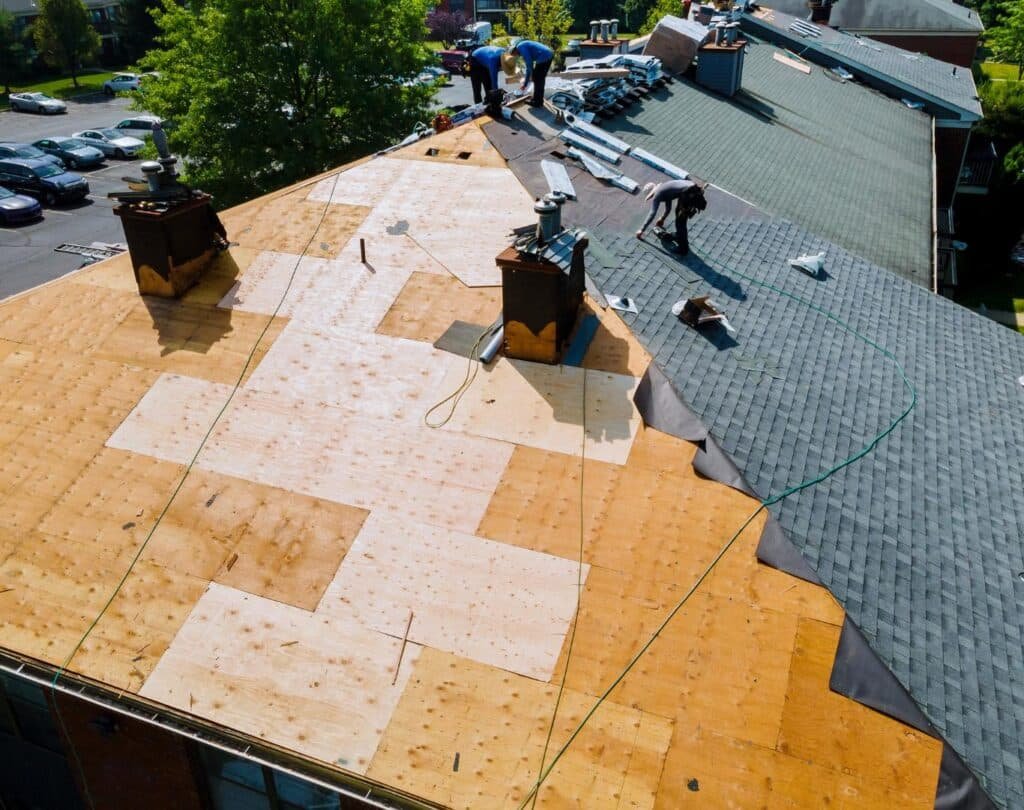Residential roof installation in Bay Ridge, NY with premium materials