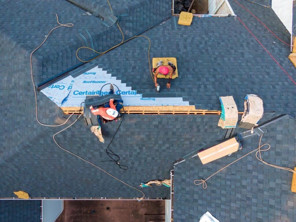 Roof installation for homes in Borough Park, NY by Brick Tech Contracting Corp