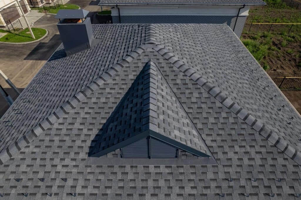 New shingle roof replacement in Borough Park residential property