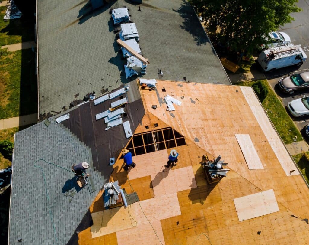 New shingle roofing installed in Bay Ridge residential home