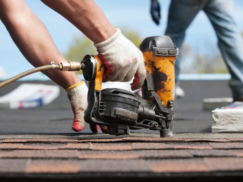 Roof repair in Canarsie, NY on residential property