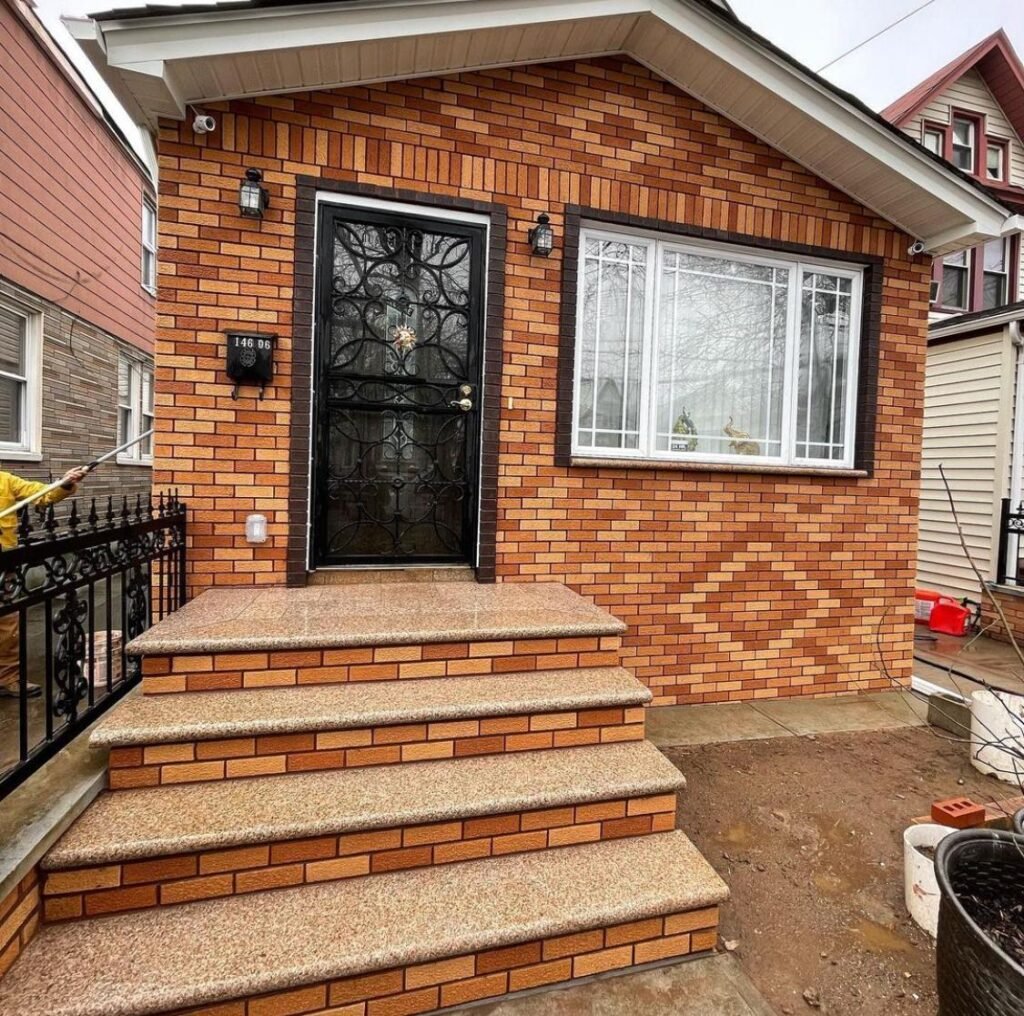 Brick work in Sunset Park, NY by Brick Tech Contracting Corp