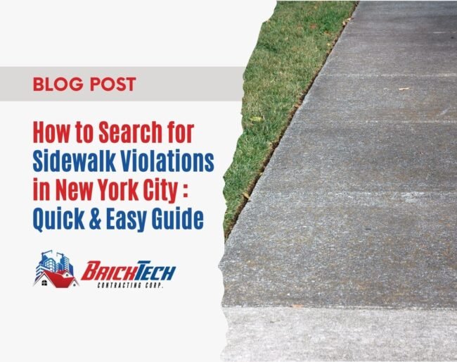 How to Search for Sidewalk Violations in New York City Quick & Easy Guide