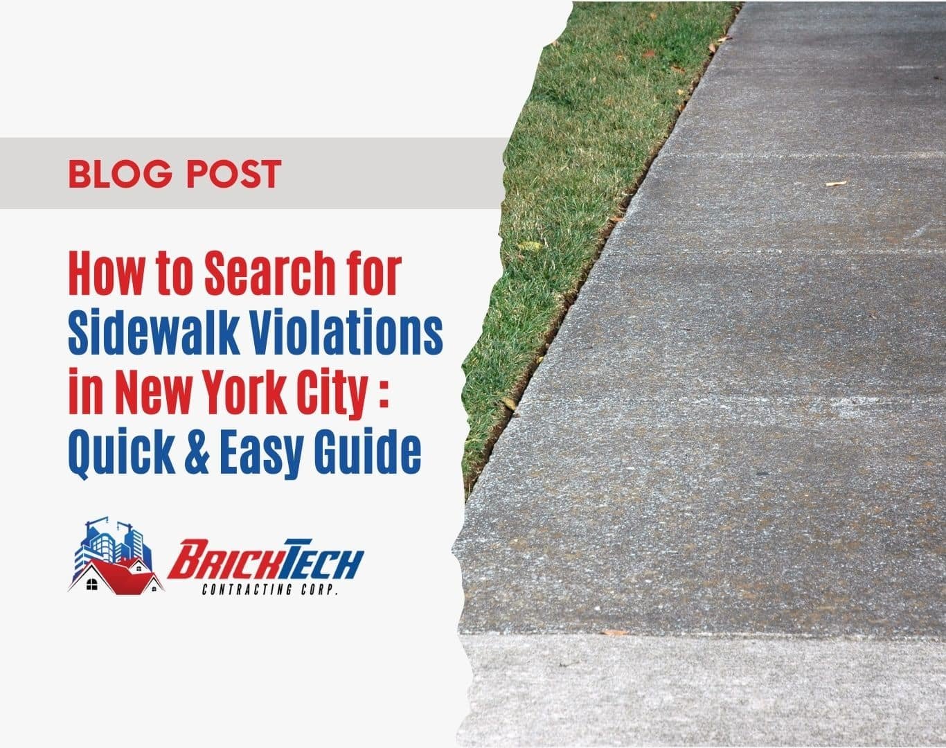 How to Search for Sidewalk Violations in New York City Quick & Easy Guide