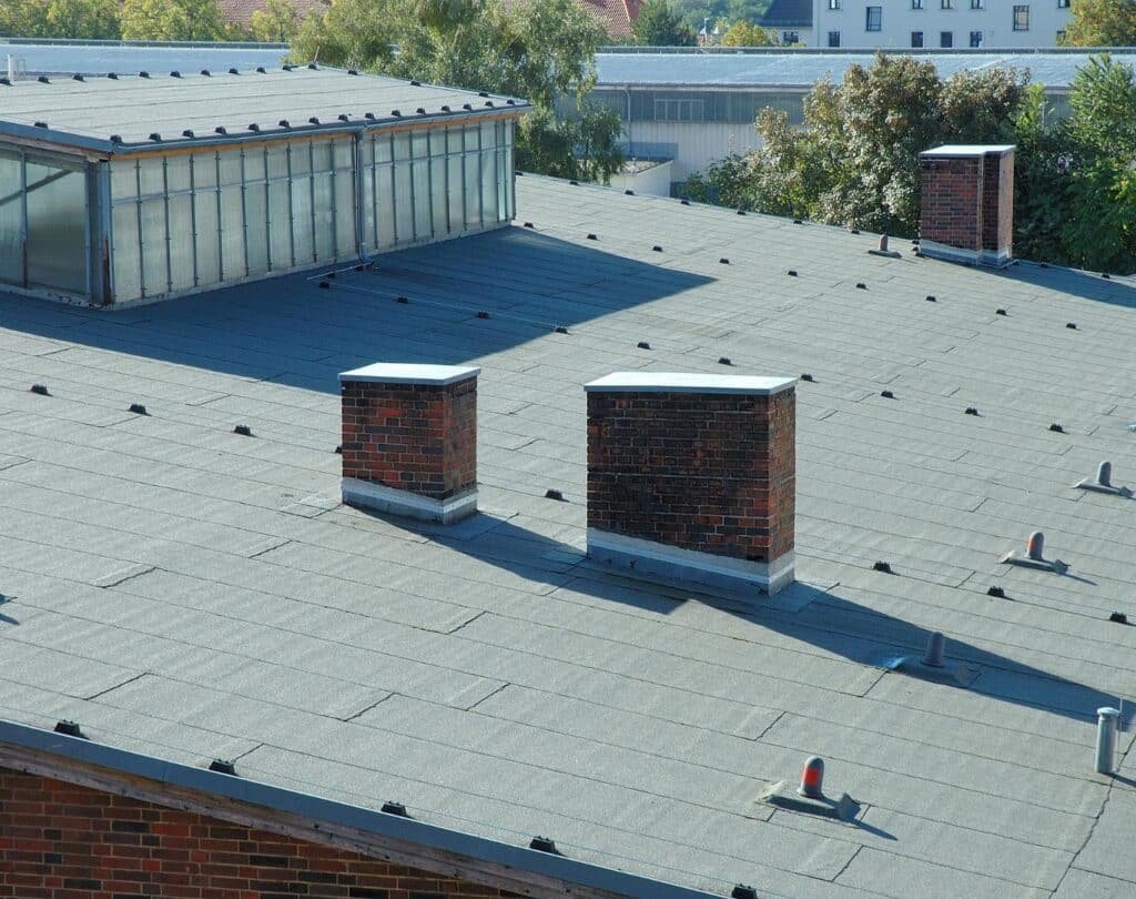 TPO roofing system installed on a warehouse in Dyker Heights, NY