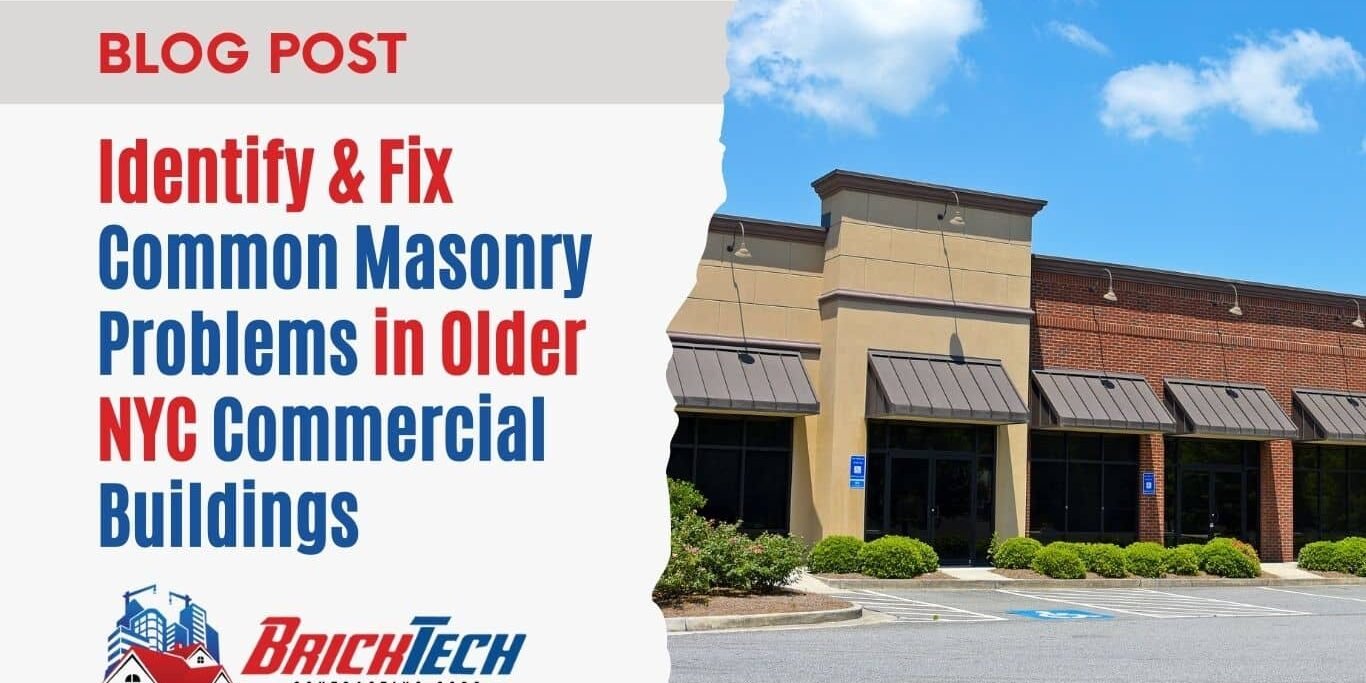 Identify & Fix Common Masonry Problems in Older NYC Commercial Buildings