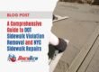 A Comprehensive Guide to DOT Sidewalk Violation Removal and NYC Sidewalk Repairs