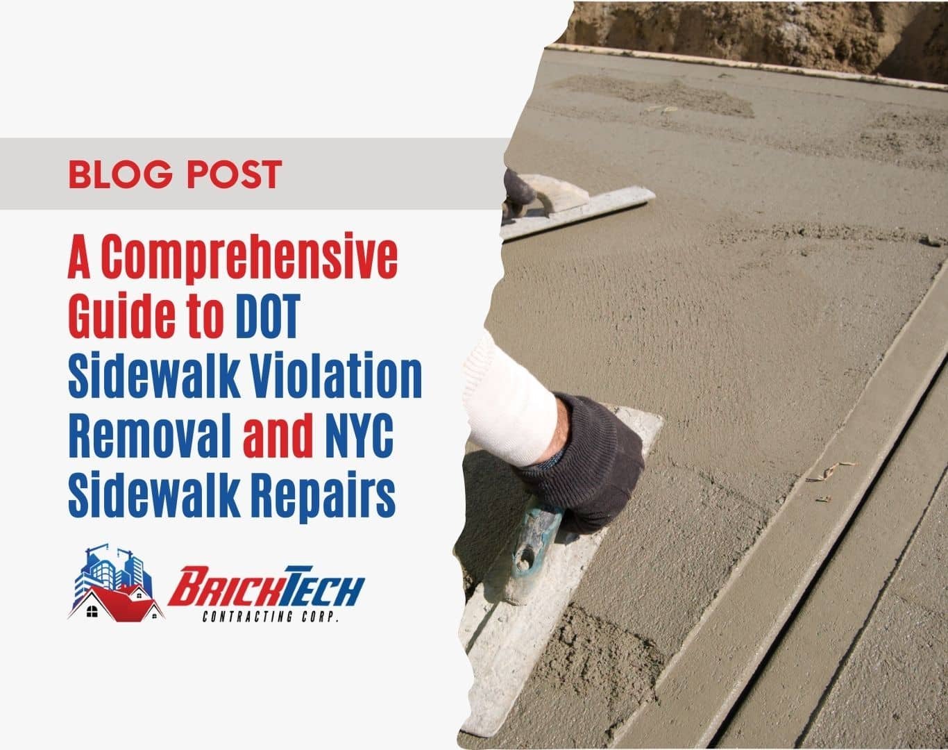 A Comprehensive Guide to DOT Sidewalk Violation Removal and NYC Sidewalk Repairs