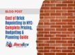 Cost of Brick Repointing in NYC Complete Pricing, Budgeting & Planning Guide