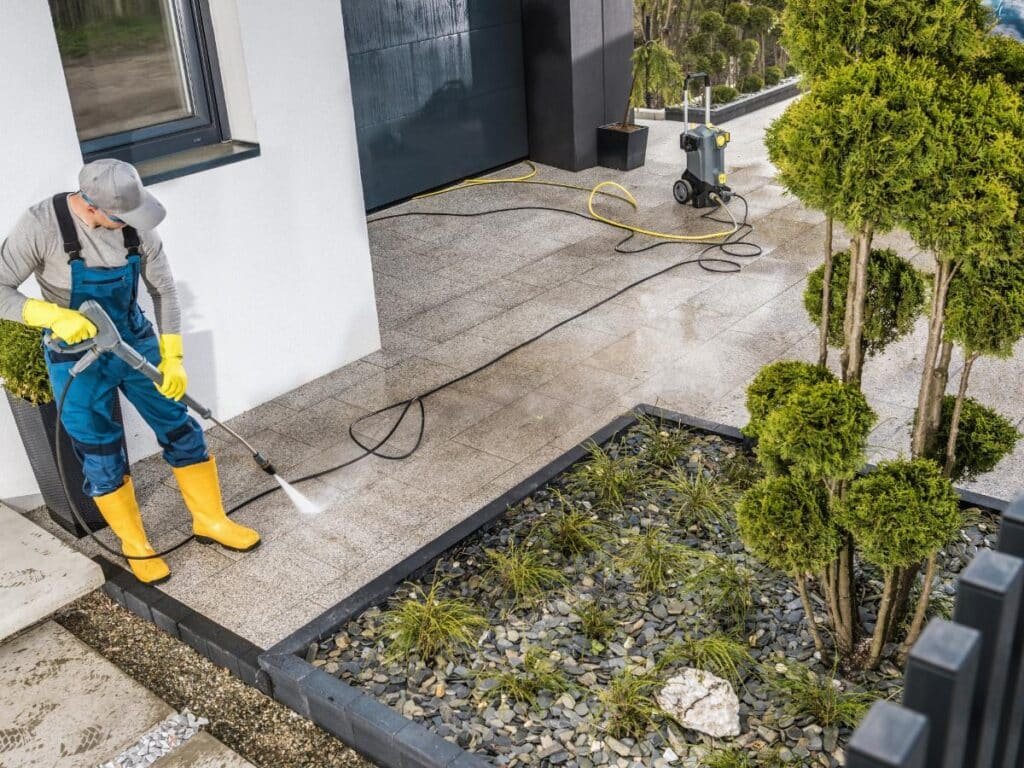 High-quality power washing services in New York City delivered by Brick Tech Contracting Corp