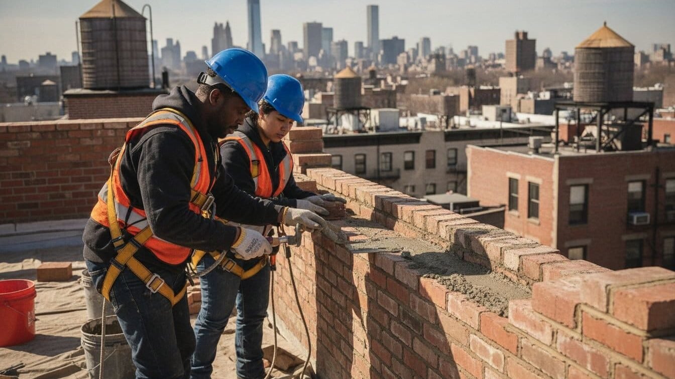Parapet Wall Construction in New York: A Guide for Property Owners – Hero Image Parapet Wall Construction in New York: A Guide for Property Owners