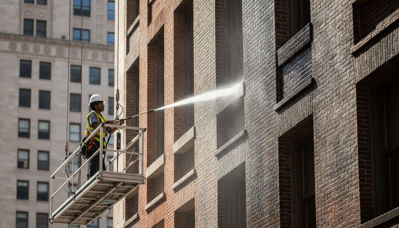 Commercial Facade Cleaning Manhattan: The 2026 Property Manager’s Guide
