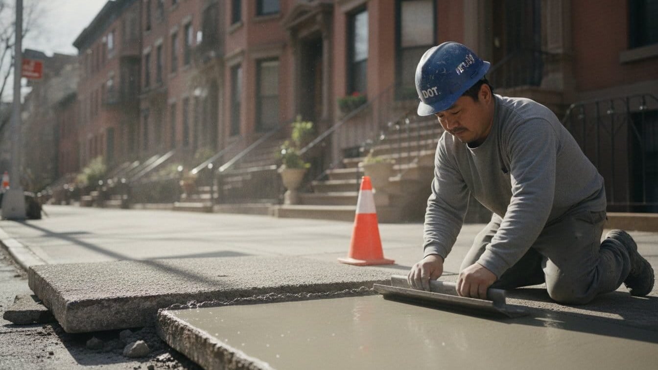 DOT Sidewalk Violation NYC: A 2026 Guide for Property Owners