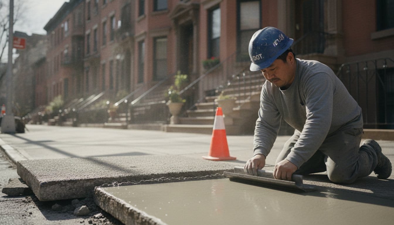 DOT Sidewalk Violation NYC: A 2026 Guide for Property Owners