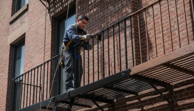 Fire Escape Painting NYC: 2026 Compliance and Restoration Guide