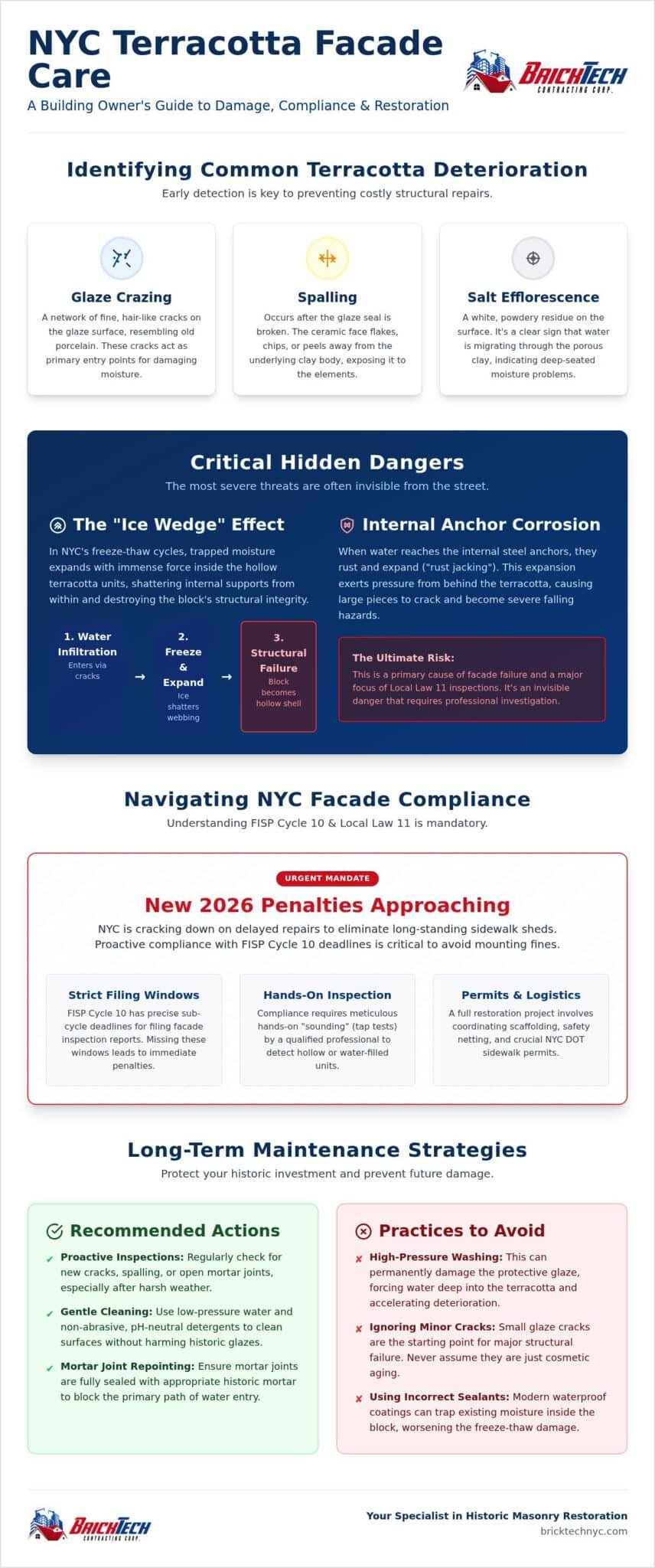 Terracotta Facade Repair NYC: The Complete 2026 Restoration Guide