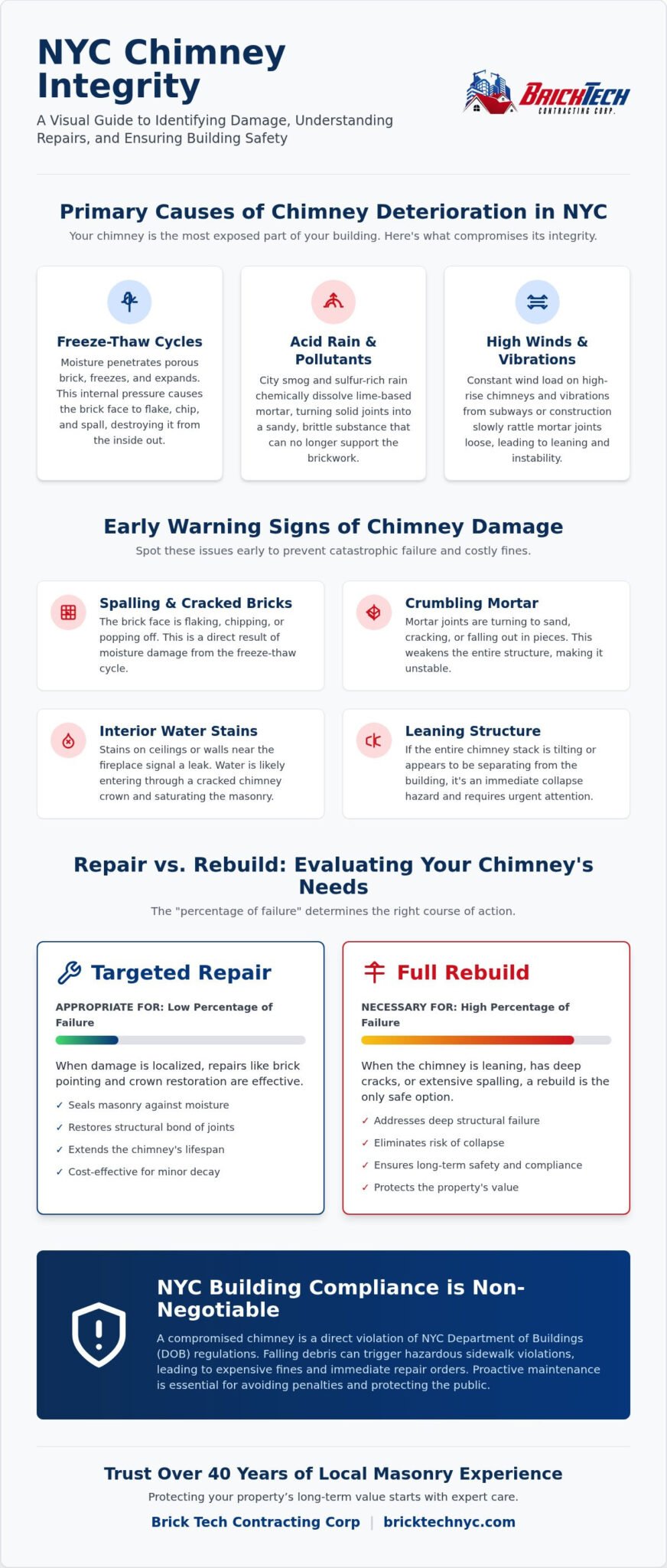 Chimney Repair NYC: The Complete Guide to Masonry Restoration (2026)