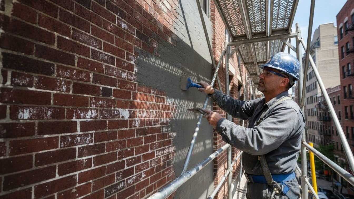 Professional Exterior Wall Waterproofing in NYC